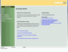 Tablet Screenshot of invernessnorth.com